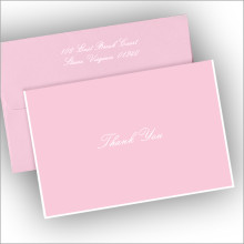 Precious Pastel Hand Bordered Notes - Thank You