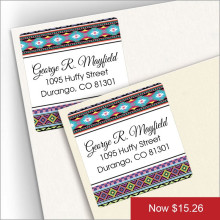 Aztec Square Address Labels