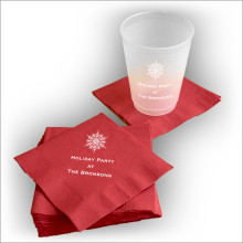 Snowflake Napkin & Tumbler Set