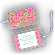 So Paisley Luggage Tags