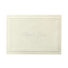 Single Frame Embossed Notes - Thank You