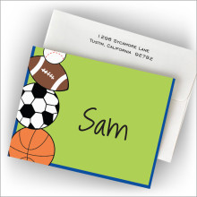 Sports Madness Fold Note
