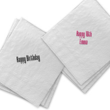 Textured Beverage Napkins - Formats 1 & 2