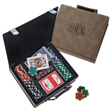 Poker Set with Monogram