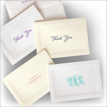 Versatile Embossed Triple Border Notes