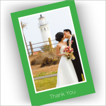 Vertical Framed Photo Note Cards