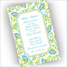 Wall Flowers Invitations