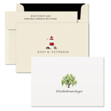 Limited Design Watercolor Note