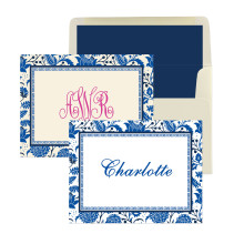 Windsor Floral Fold Notes