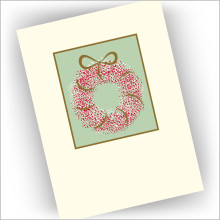 Winterberry Wreath Holiday Cards