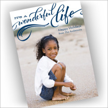 Wonderful Holiday Photocard