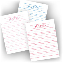 Your Child's Fun Penmanship Stationery
