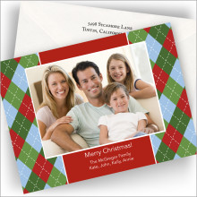 Yuletide Photo Christmas Card