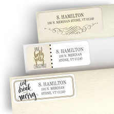 Holly Jolly Christmas Address Label
