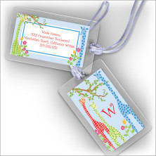 A Boy's View Luggage Tags