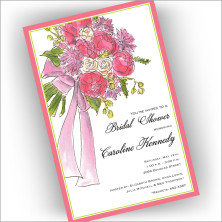 Bridal Bouquet Invitations