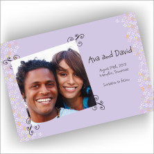 Love Banner Save The Date Card