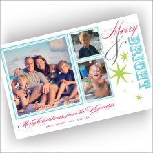 Merry & Bright Photo Multi Card