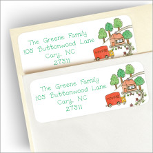 Movin' To the Country Return Address Label