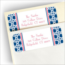 Nantucket Cane Address Labels