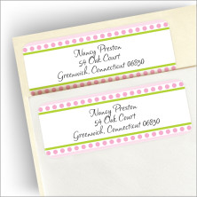 Pink Ribbon Address Labels