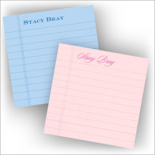 Square Lined Memos Only