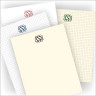 100 Sheet Memo Pad - with Monogram