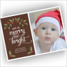 Holly Holiday Photocard - Format 3