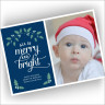 Holly Holiday Photocard - Format 2