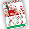 Retro Joy Holiday Photocard
