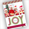 Retro Joy Holiday Photocard