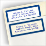 Deluxe Stationery Box - Navy Labels