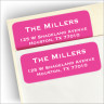 Colorful Labels - Hot Pink