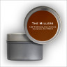 Colorful Labels Tin - Brown