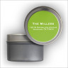 Colorful Labels Tin - Lime