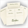 Desk Memo Pad Set - Ivory