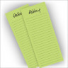 Bright Pads Set of Four - Lime