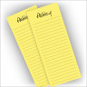 Bright Pads Set of Four - Yellow