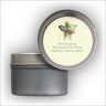 Pinecone Return Address Labels Tin