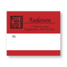 Antique Initial Shipping Labels - Red