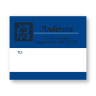 Antique Initial Shipping Labels - Navy Blue