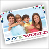 Bubble Joy Holiday Photocard - Format 