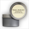 Business Address Labels Tin - Richard Mitchell Labels - Ivory