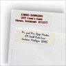 Classic White Address Labels - Style 1 & 3