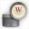 Coventry Square Labels Tin - Design 2 - Ivory