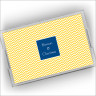 Designer Serving Trays - Large - Yellow Chevron