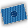 Designer Serving Trays - Large - Blue Stripe