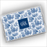 Designer Serving Trays - Large - with Monogram - Toile