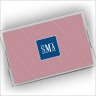 Designer Serving Trays - Large - with Monogram - Americana Stripe