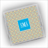 Designer Serving Trays - Small - with Monogram - Color Blocks